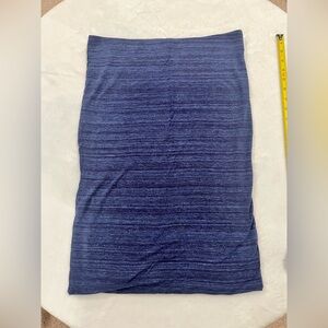 Navy Blue Loft Pencil Skirt - Size Medium